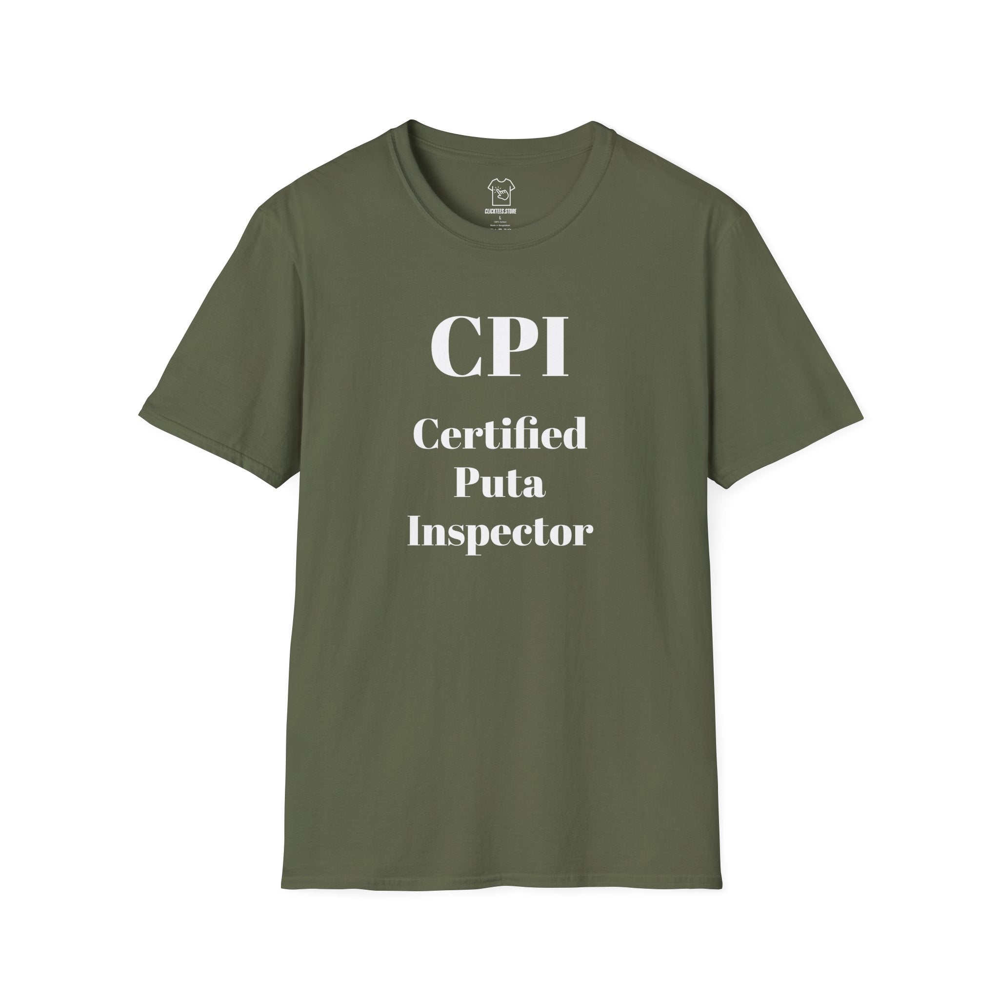 CPI- Certified Puta Inspector T-SHIRT
