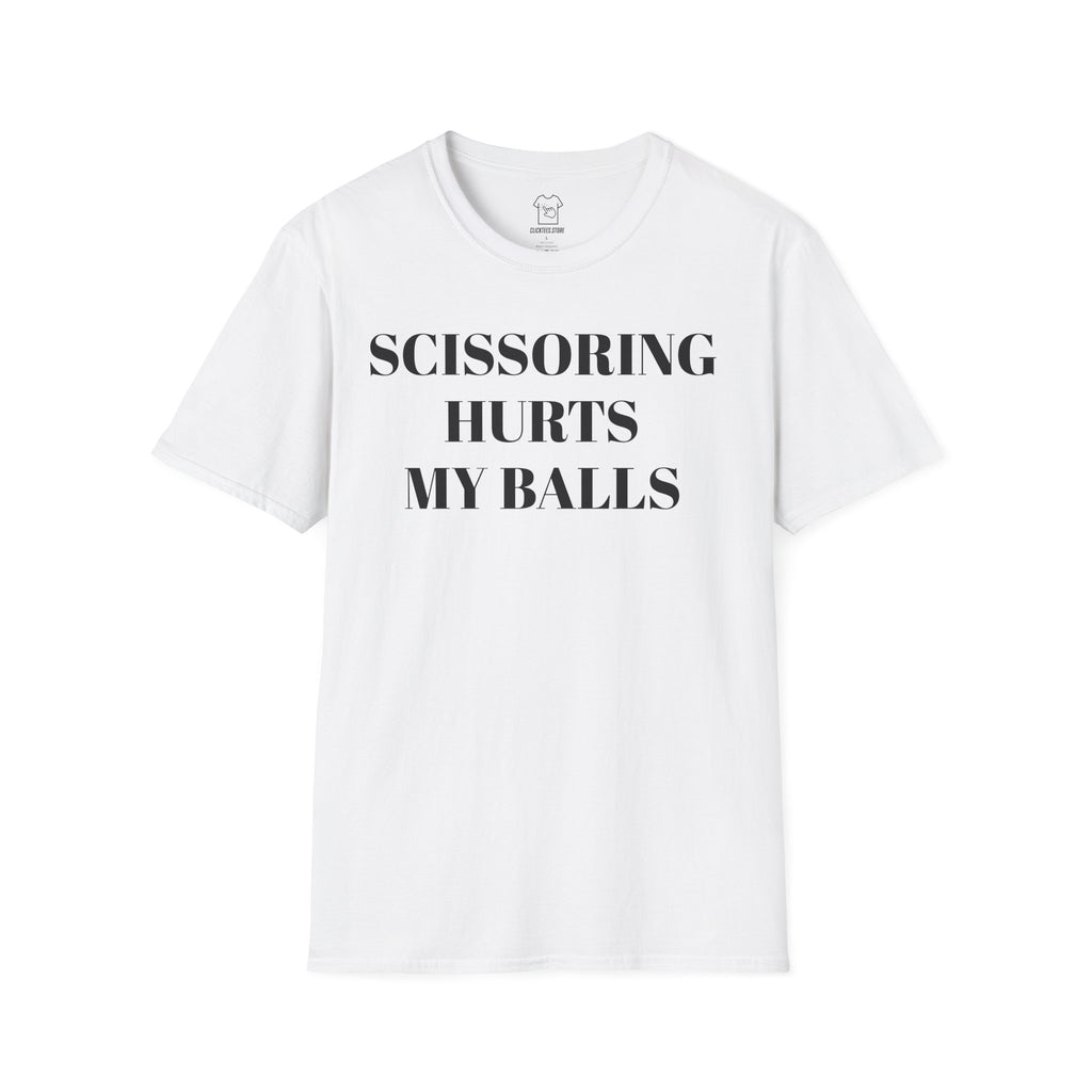 Scissoring Hurts My Balls T-SHIRT