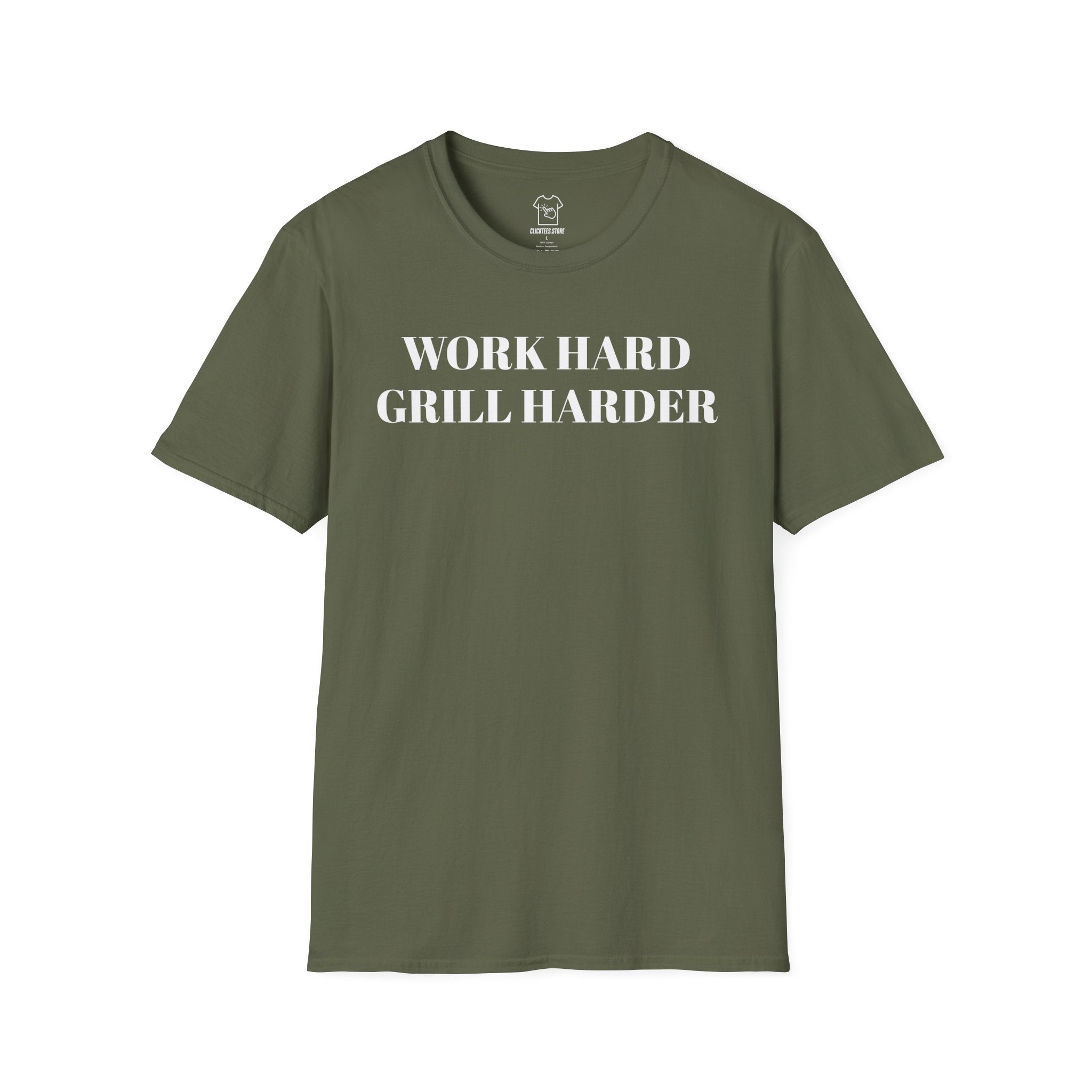Work Hard Grill Harder T-SHIRT