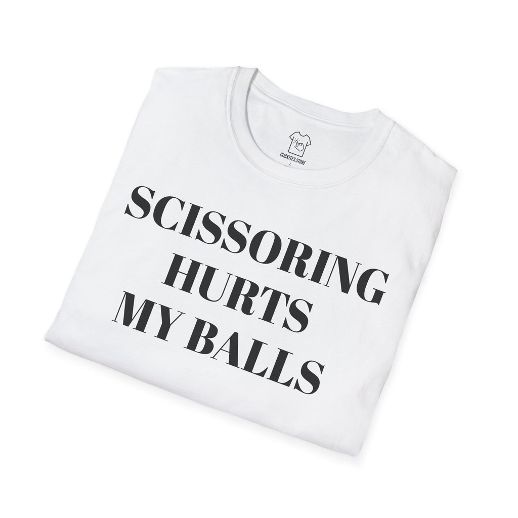 Scissoring Hurts My Balls T-SHIRT