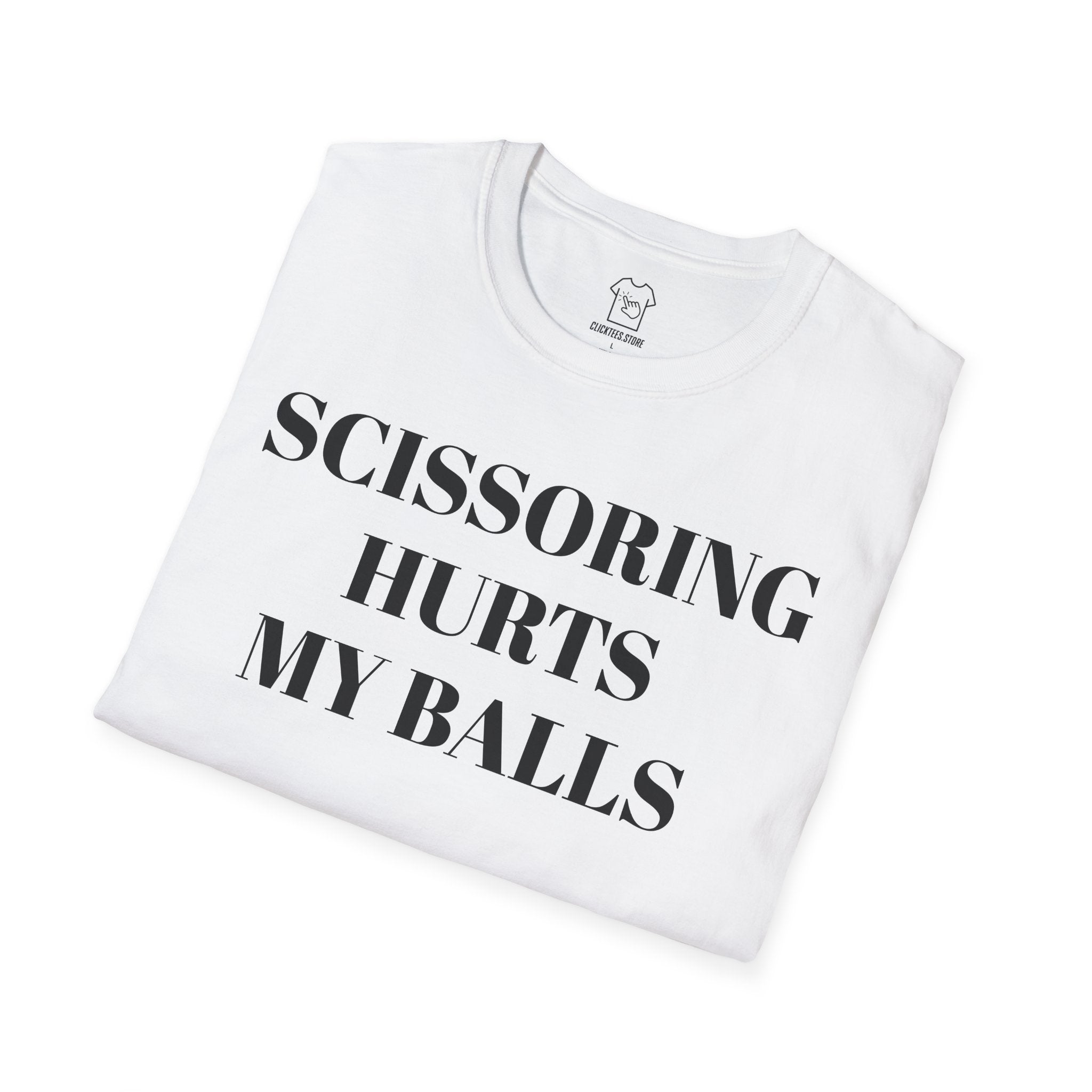 Scissoring Hurts My Balls T-SHIRT