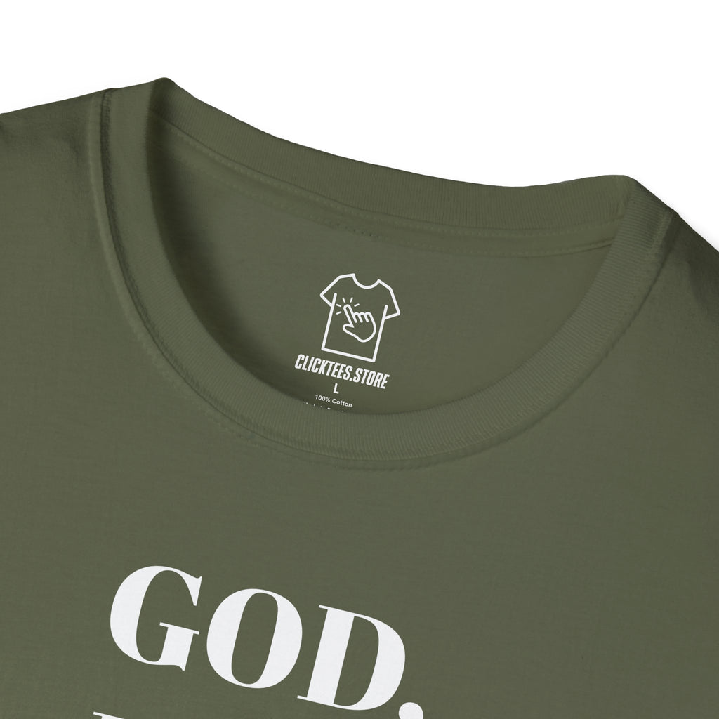God, BBQ & Bad Ideas T-SHIRT