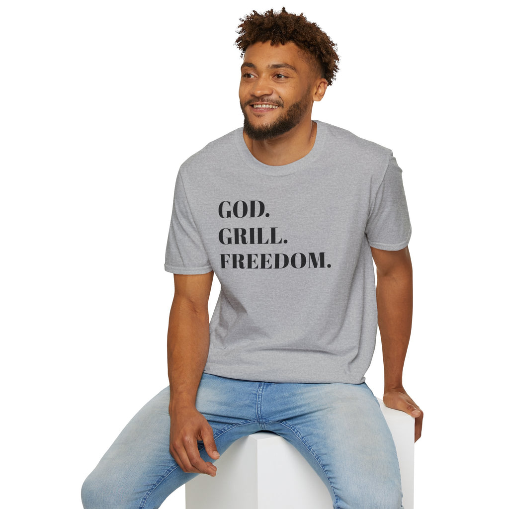 God. Grill. Freedom. T-SHIRT