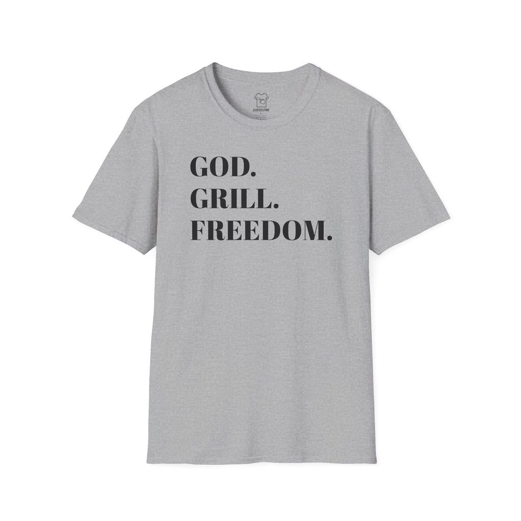 God. Grill. Freedom. T-SHIRT