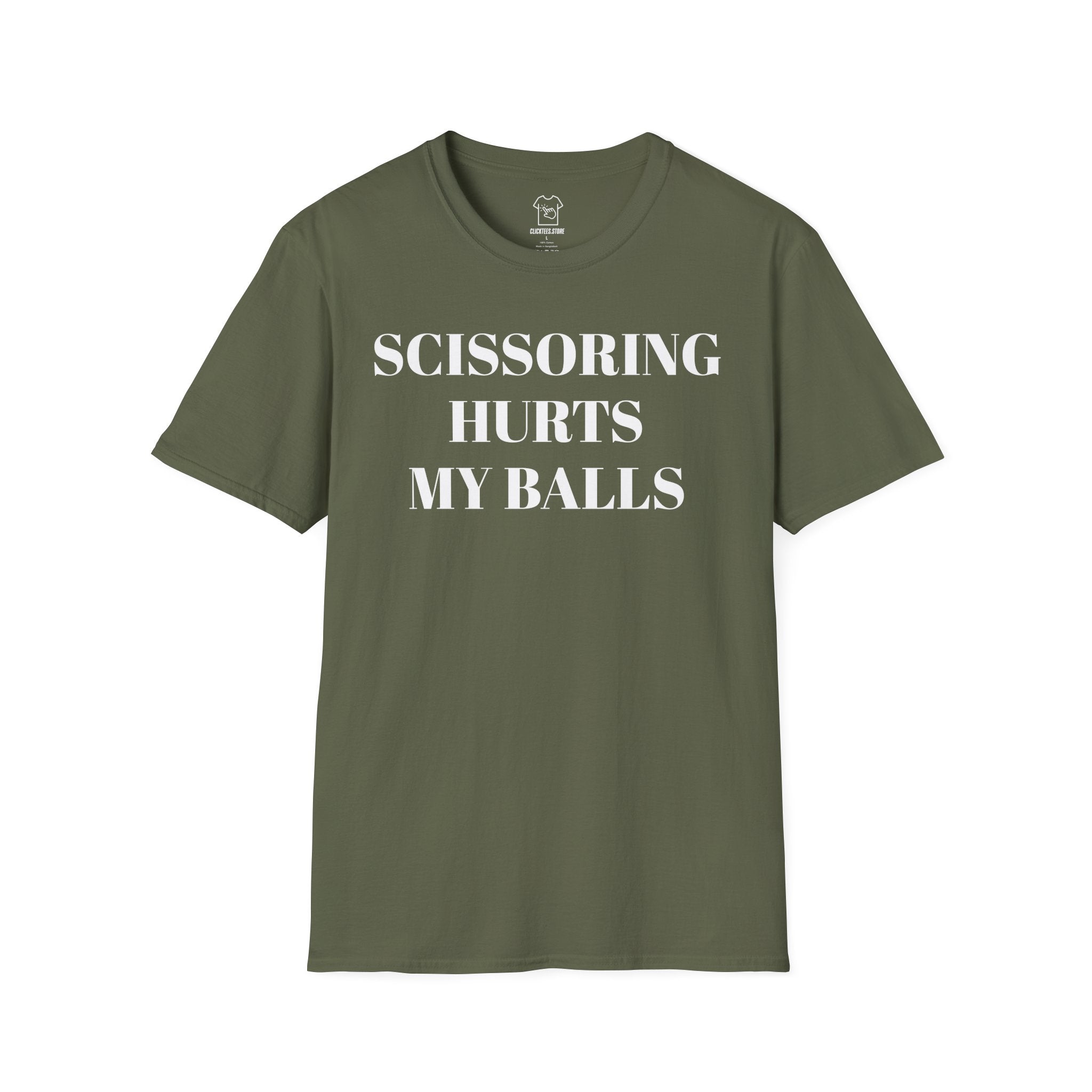 Scissoring Hurts My Balls T-SHIRT