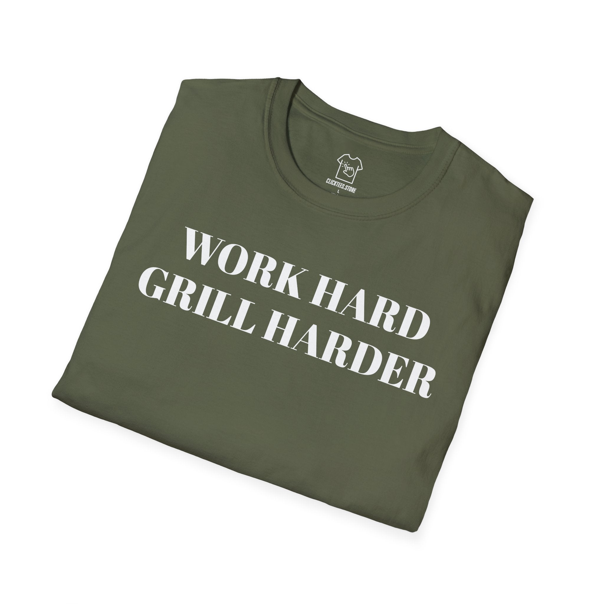 Work Hard Grill Harder T-SHIRT