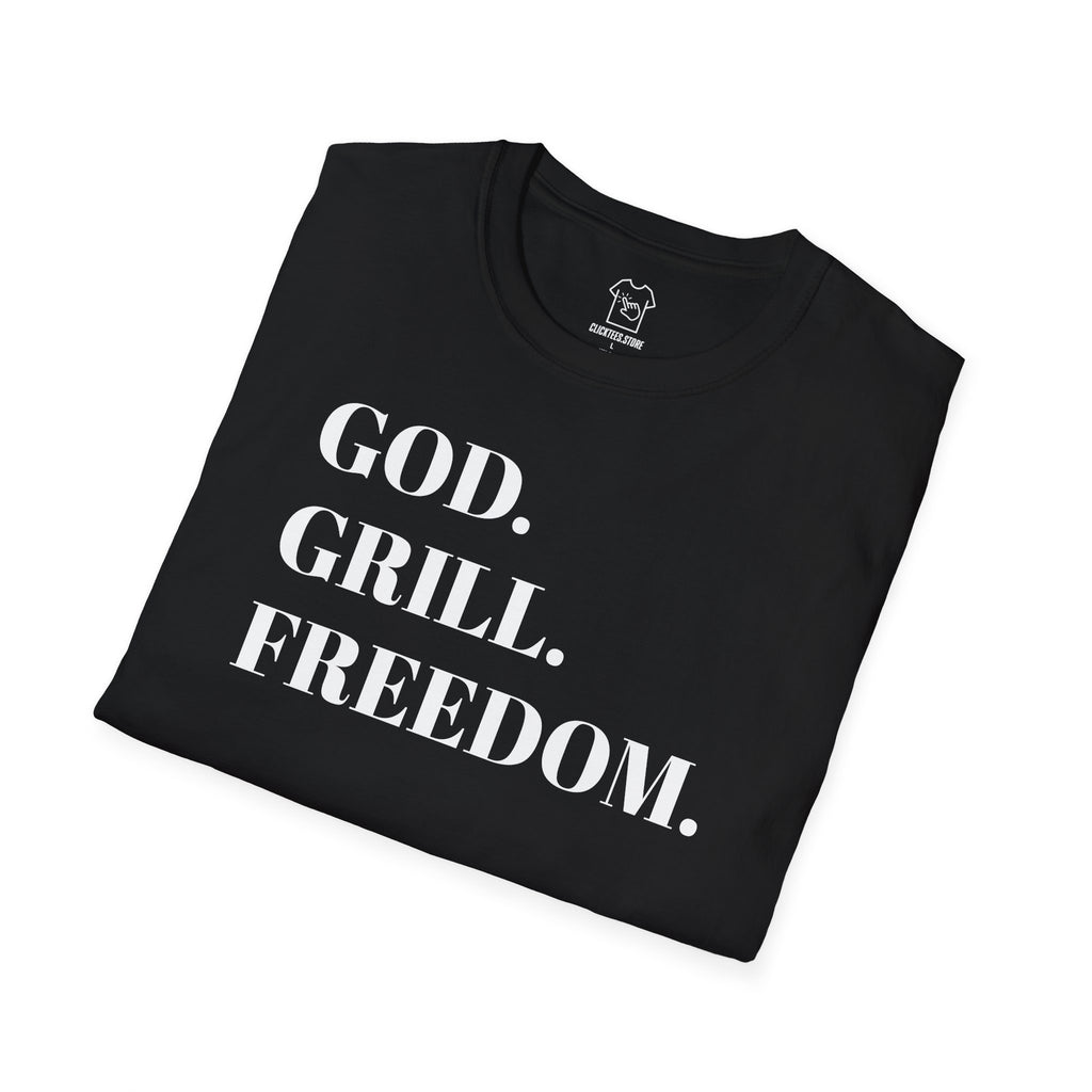 God. Grill. Freedom. T-SHIRT
