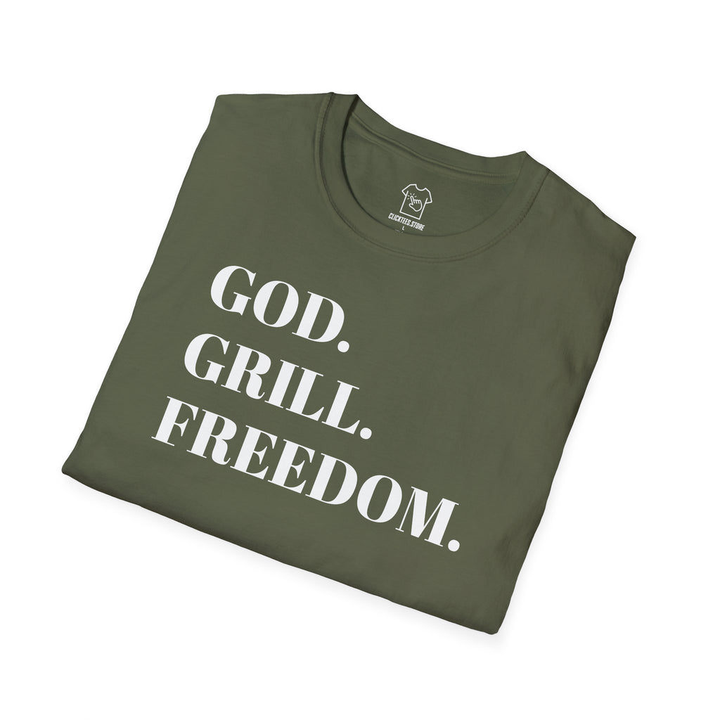 God. Grill. Freedom. T-SHIRT